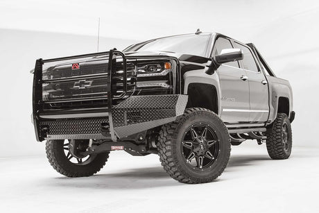 Product of Fab Fours CS16-K3860-1 Black Steel Steel Powder Coated Bumper 