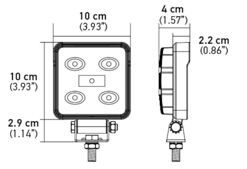 Product of Hella 357107001 Work Light
