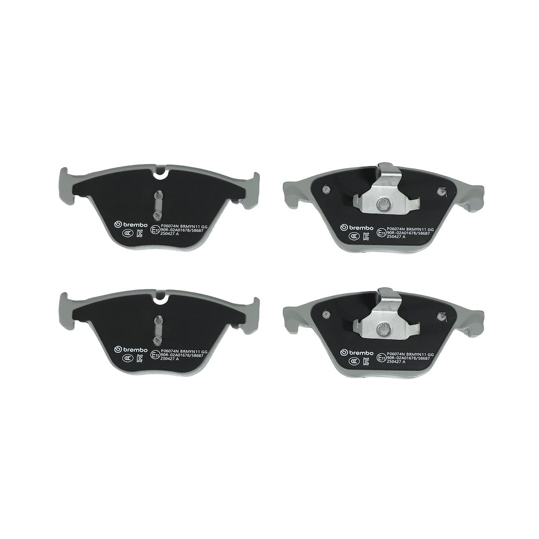 Brembo P06074n Brake Pad||p06074n_Bac.Jpg||86||brmp06074n||1752445