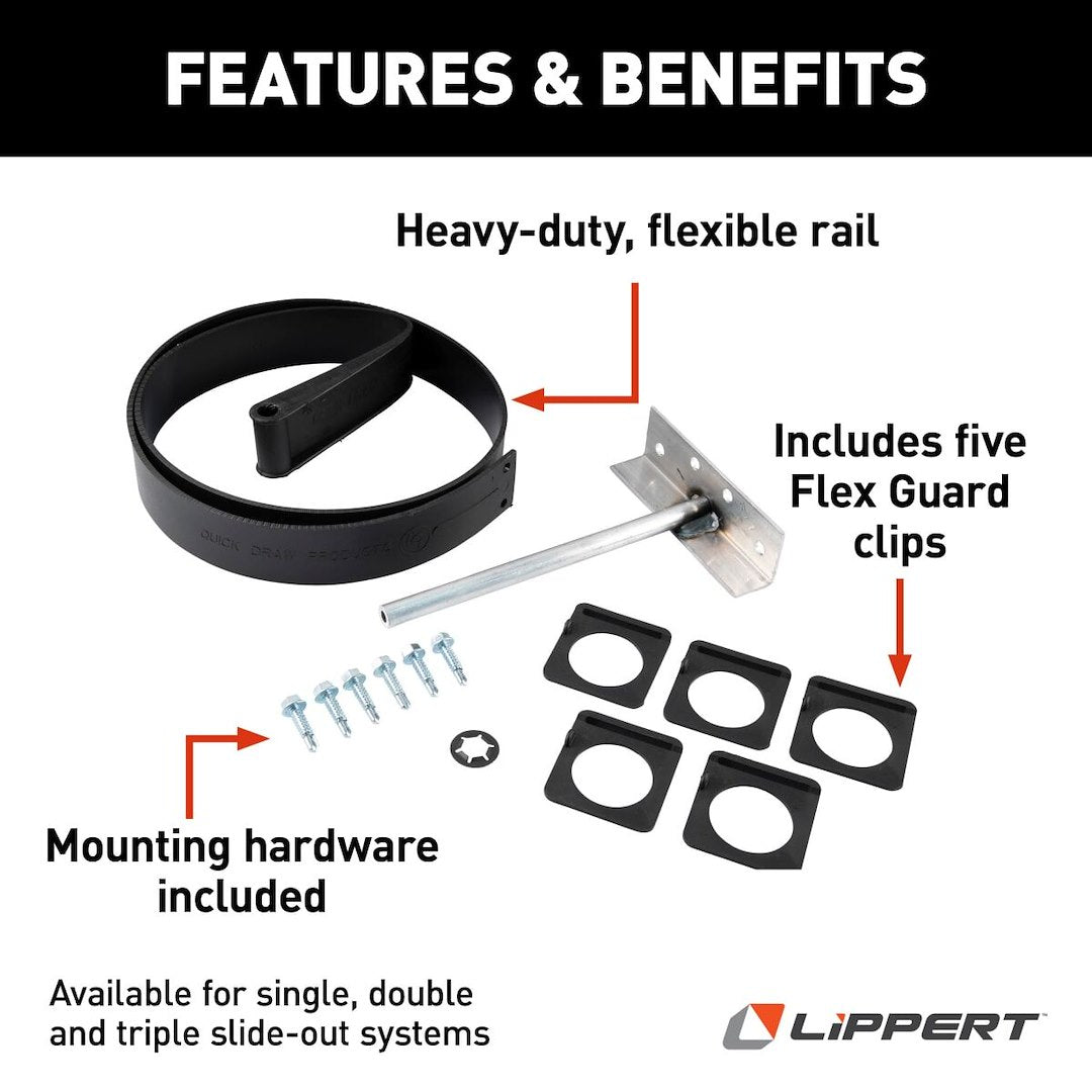 Product of Lippert Components 1346271 Slide Out Wiring Guard