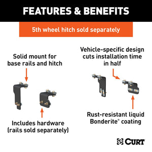 Curt 16470 Fifth Wheel Trailer Hitch Mount Kit||16470_3008x1990_Fa.Jpg||86||c9316470||1552871