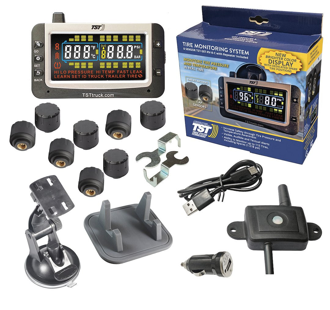 Truck System Technology (Tst) Tst-507-Rv-8-C Tire Pressure Monitoring System - Tpms||tst-507-Rv-8-C-Web Images-1.Jpg||85||tsttst507rv8c||1196130