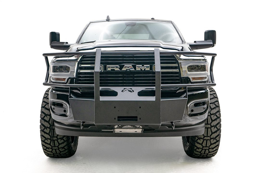 Product of Fab Fours DR19-N4470-1 Tow Hook Slot Mount Winch Mount for Large Frame Winches 16500 Pounds Or Smaller 