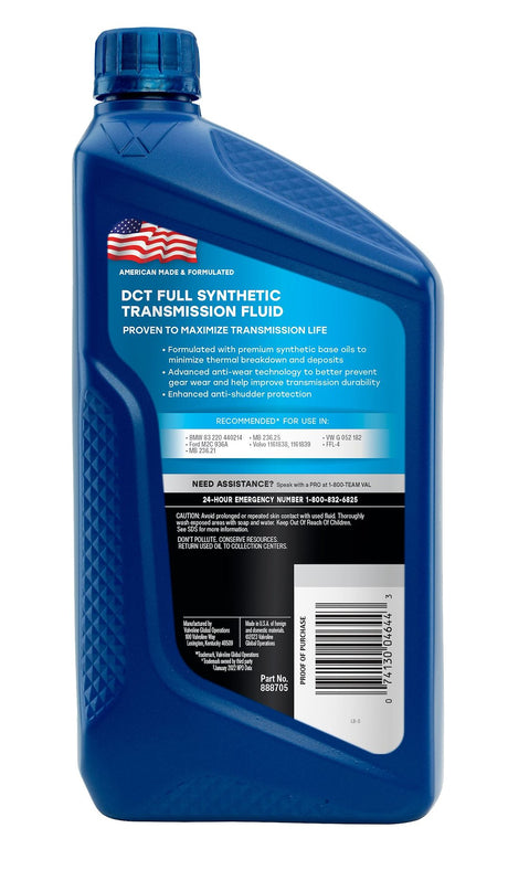 Valvoline 888705 Auto Trans Fluid||888705_1.Jpg||86||v10888705||2320938