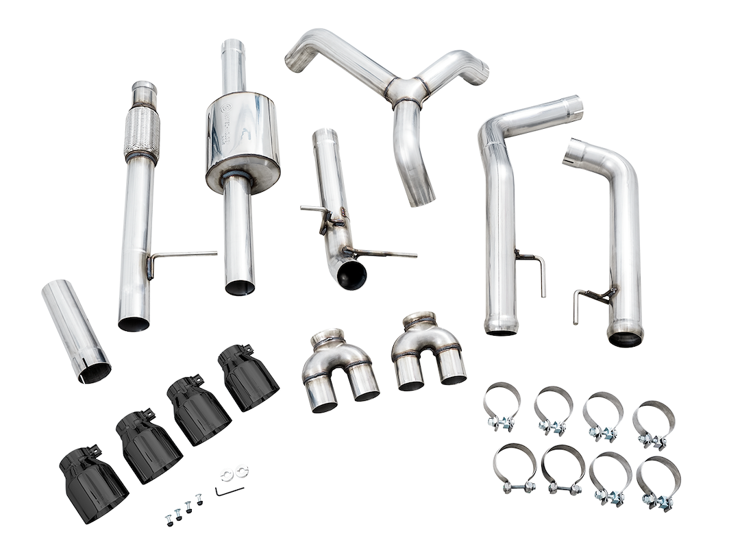Product of AWE Tuning 3015-43202 0FG Cat-Back System Single Exhaust System Kit 