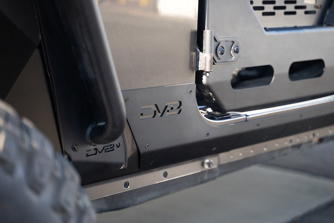 Dv8 Offroad Srjl-09 Rocker Panel Guard||2018-2023-Jeep-Wrangler-Jl-4-Door-Rock-Skins_Installed-08.Jpg||95||dv8srjl09||1629320