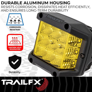 Trailfx Podsidams2 Driving/ Fog Light||t8l_Podsidams2_Led Side Shooter Pod Lights_B2c_7.Jpg||91||t8lpodsidams2||1771940