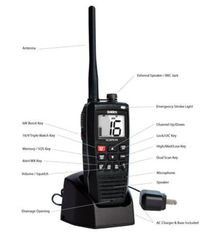 Product of Uniden America Atlantis 275 Vhf Radio