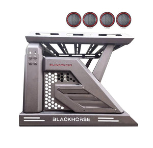 Product of Black Horse Offroad AR2-07BA3-PLFR  Truck Bed Bar 