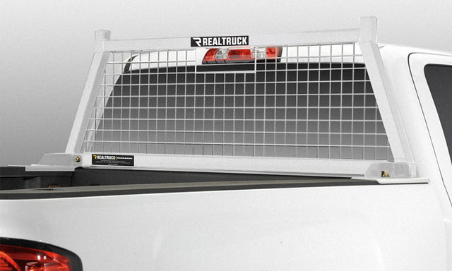 Backrack 10800w Headache Rack||backrack_Safetyrackframe_White_Onvehicle.Jpg||85||b1a10800w||1101924