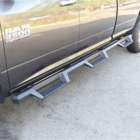 Product of Westin Automotive 56-534335 Black Powder Coated Square Nerf Bar - Truck Wheel To Wheel 