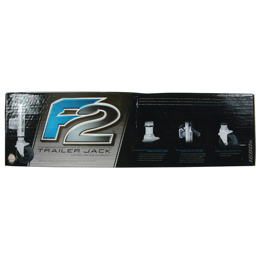 Product of Fulton 1413040134 1600 Pound Manual Trailer Tongue Jack 