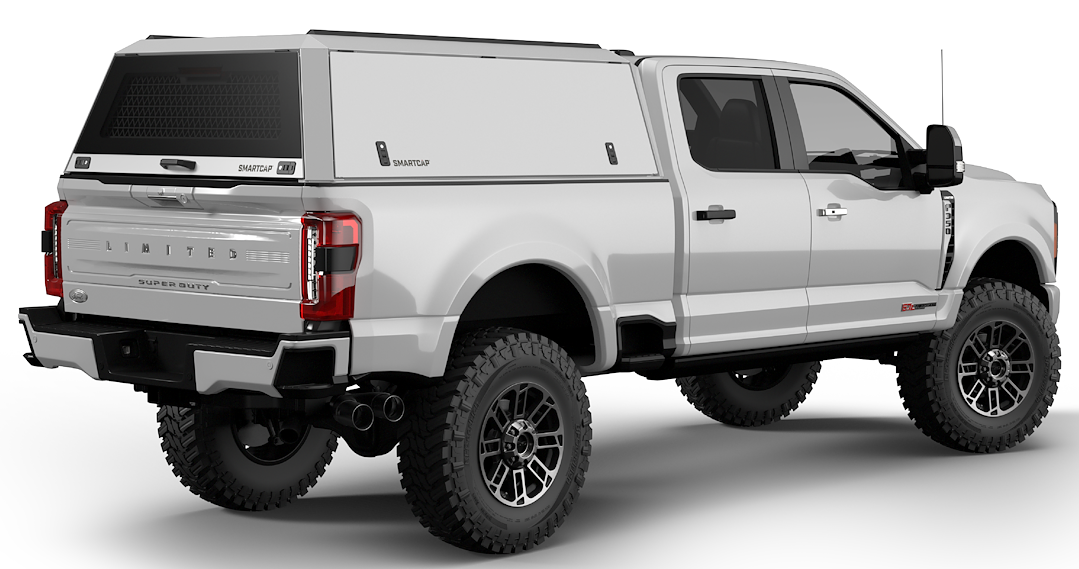 Smartcap Ec0336-Wn Truck Cap||smartcap Edge Commercial Ford Super Duty 2023 Standard Bed Wn 5 Passenger Rear Three Quarter.Png||89||rsiec0336wn||2298233