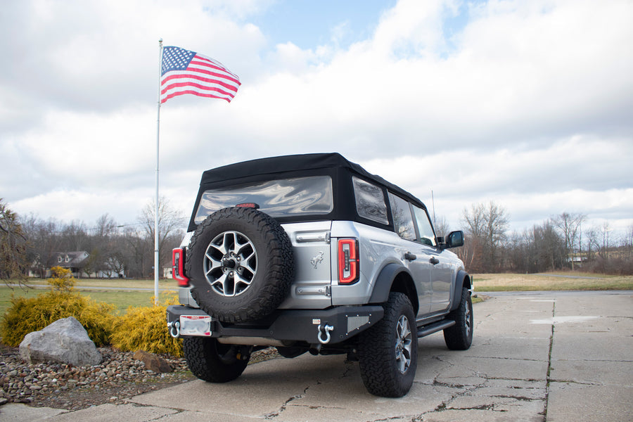 Product of Fishbone Offroad FB22360 Steel Powder Coated Bumper 