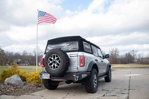 Product of Fishbone Offroad FB22360 Steel Powder Coated Bumper 
