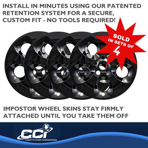 Product of Coast To Coast IMP421BLK Black Set Of 4 