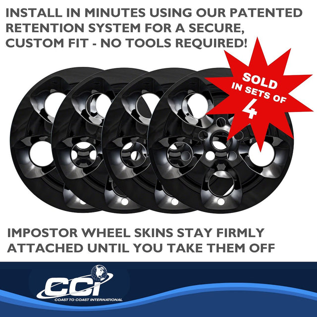 Product of Coast To Coast IMP421BLK Black Set Of 4 