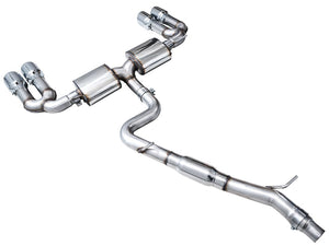 Product of AWE Tuning 3015-42897 Touring Edition Cat-Back System Exhaust System Kit 