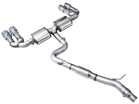 Product of AWE Tuning 3015-42897 Touring Edition Cat-Back System Exhaust System Kit 