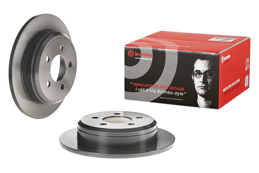 Product of Brembo 08826481C02 Solid 1 Piece Brake Rotor 