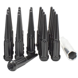 Product of Coyote Wheel Accessories 251548BLK 60 Degree Conical 14x1.5 Lug Nut 