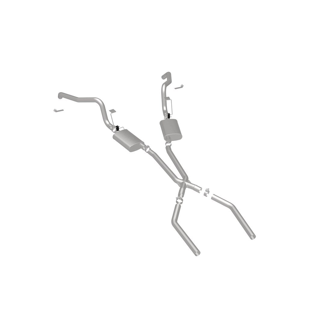 Product of Magnaflow Performance 15896 Exhaust System Kit Crossmember Back System Dual Exhaust System Kit 