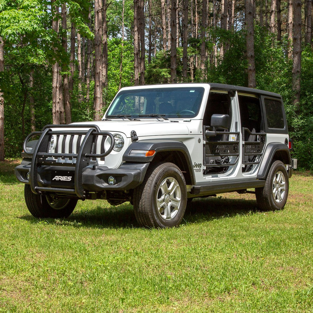 Product of Aries P1053 Grille Guard Black Textured Powder Coated 