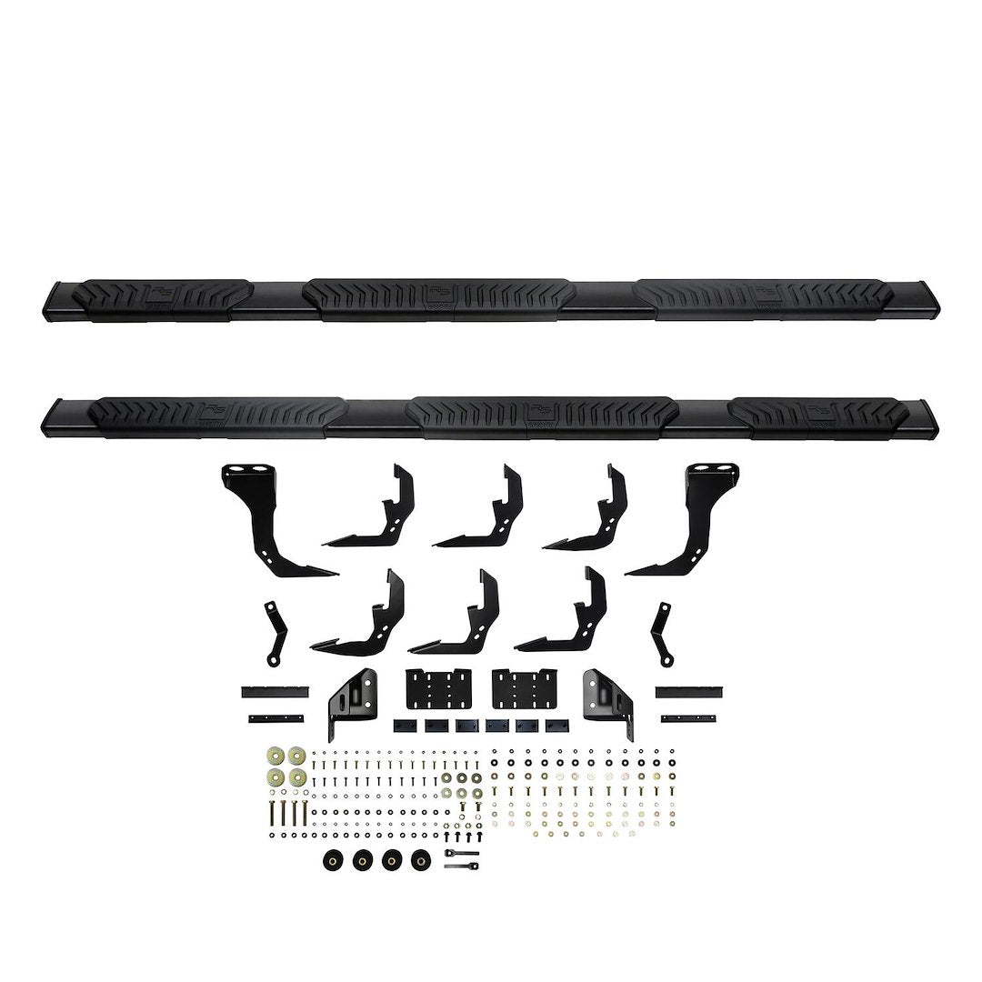 Product of Westin Automotive 28-534685 Black Powder Coated Oval Nerf Bar - Truck Wheel To Wheel 