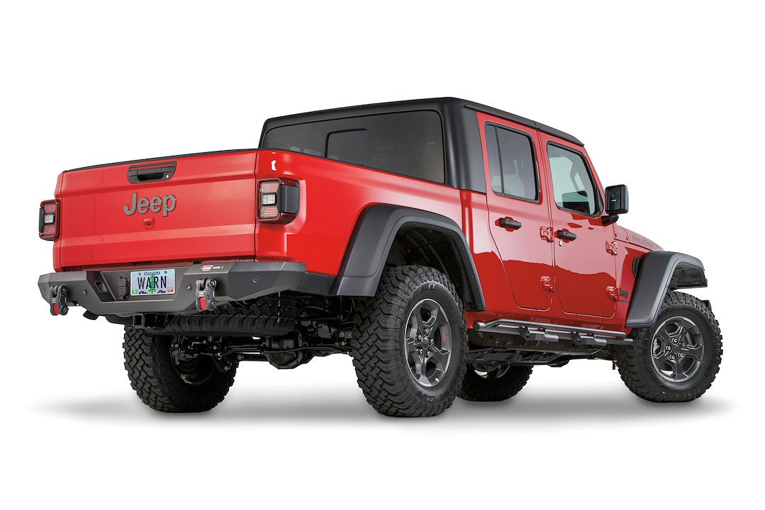 Product of Warn 106300 Elite Series Steel Textured Powder Coated Bumper 