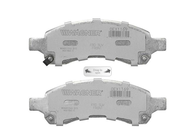 Wagner Brakes Oex1169 Brake Pad||oex1169.Jpg||85||w66oex1169||2221123