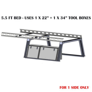 Black Horse Offroad Csfrhd55tx1 Ladder Rack||csfrhd55tx1_2.Jpg||87||blksfrhd55tx1||2239350