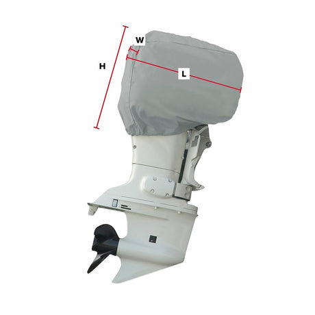 Product of Carver 70001s-11 Boat Motor Cover