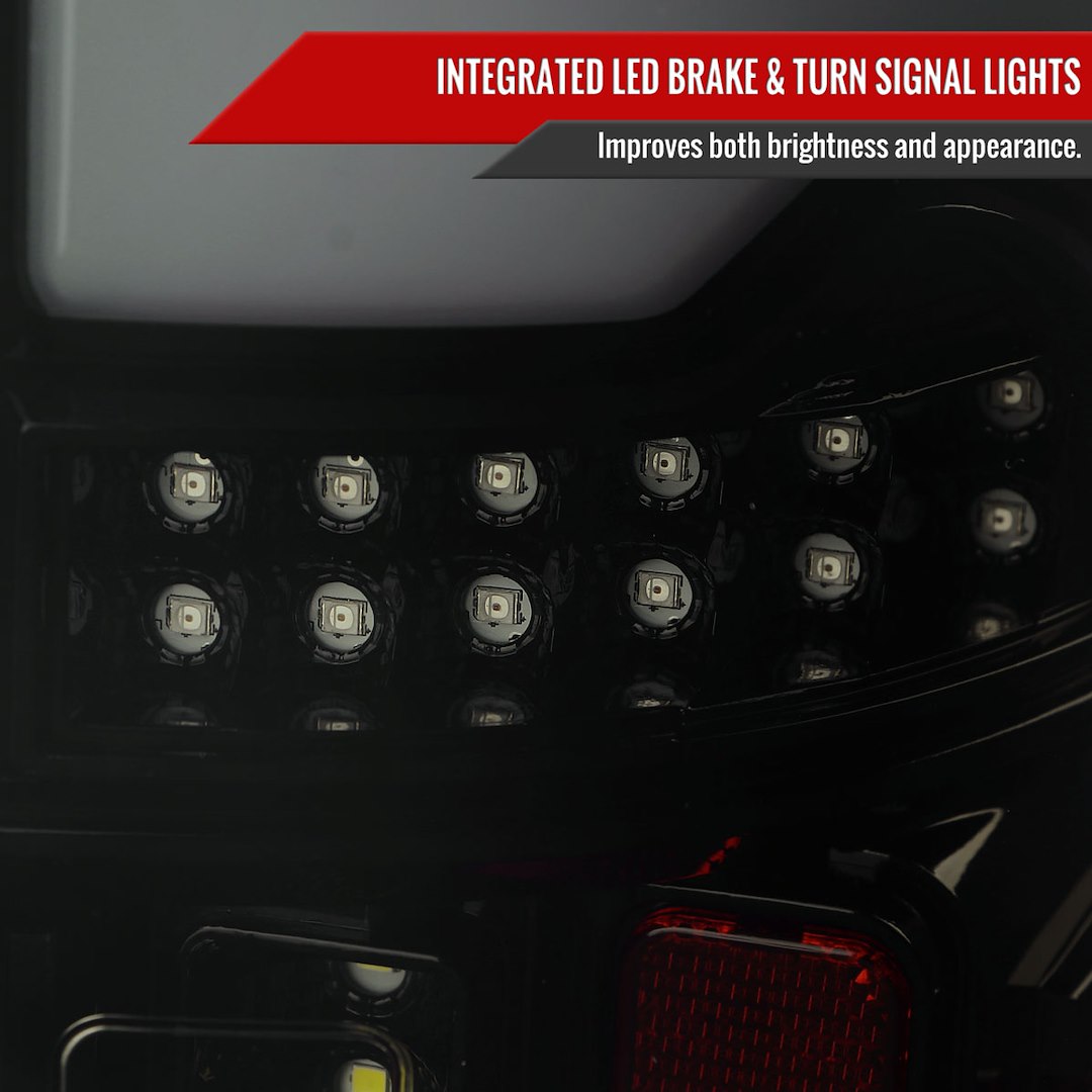 Product of Spec-D Tuning LT-RAM1915BBLED-TM Tail Light Assembly 