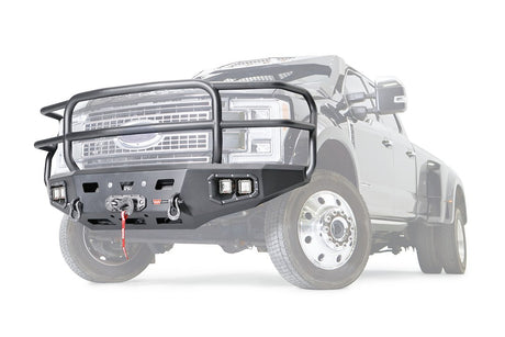 Warn 107182 Bumper||107182 - Ascent Hd Bumper - Ford 2017 Super Duty F450-F550 - Full Grille Guard_Ghost.Jpg||85||w36107182||1731577