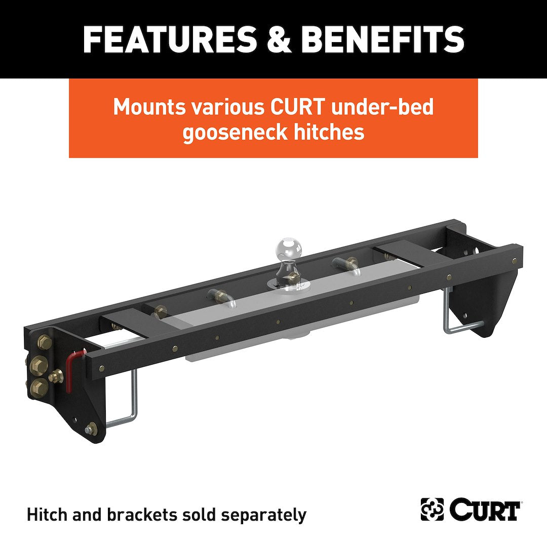 Curt 60701 Gooseneck Trailer Hitch Support Bracket||60701_3008x1990_Fb.Jpg||87||c9360701||1679587