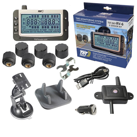 Truck System Technology (Tst) Tst-507-Rv-6 Tire Pressure Monitoring System - Tpms||tst-507-Rv-6-Web Images-1.Jpg||85||tsttst507rv6||929418