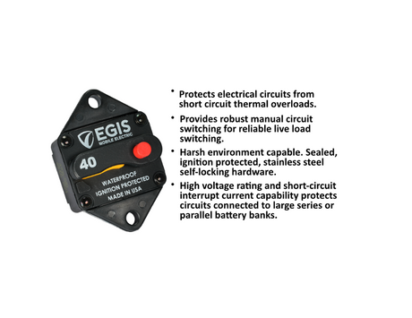 Egis 4706-040 Circuit Breaker||circuit Breaker Panel Mount 40 Amp Bulk Pack.Png||86||egi4706040||1556112