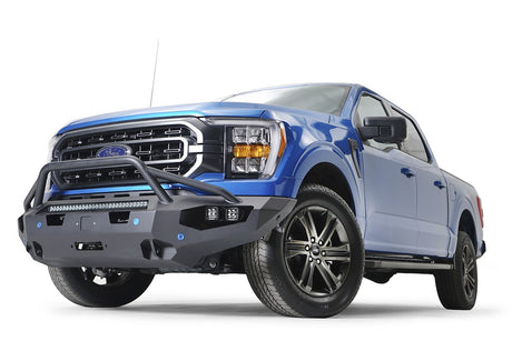 Product of Fab Fours FF21-X4752-1 Matrix Series Steel Powder Coated Bumper 