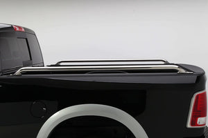 Product of Go Rhino 8127C Chrome Plated Round Tube Bed Side Rail 