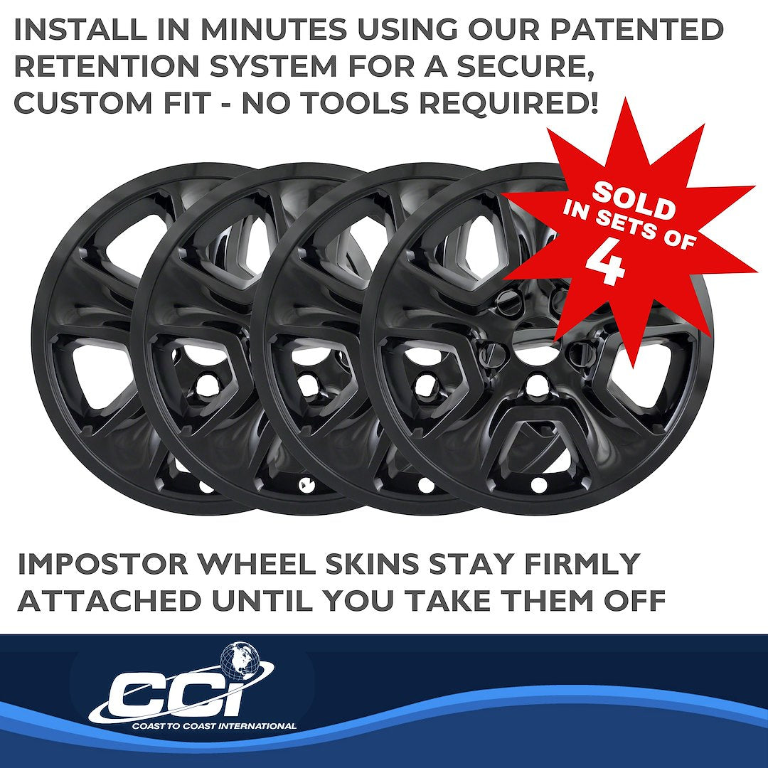 Product of Coast To Coast IWCIMP365BLK Black Set Of 4 