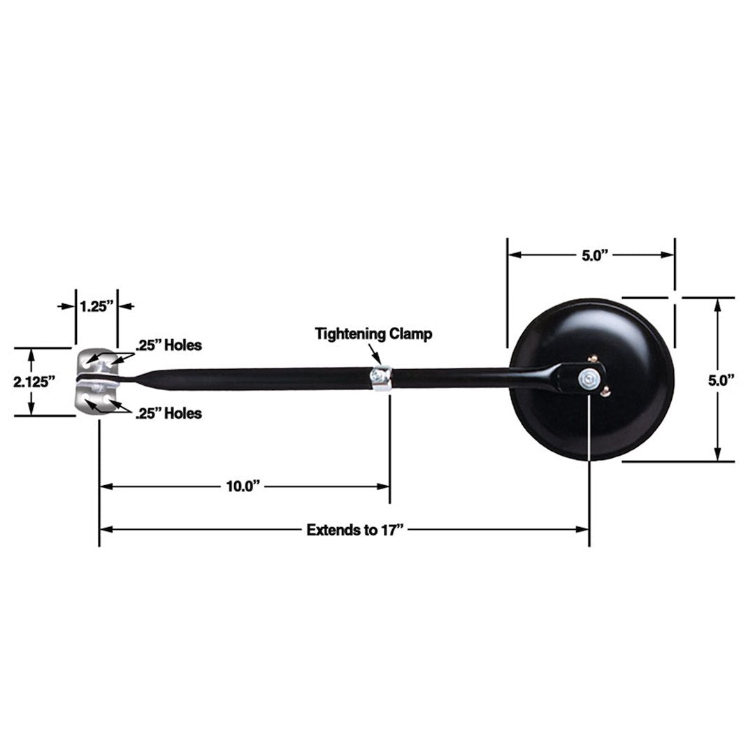 Product of Cipa Usa 49704 Exterior Mirror