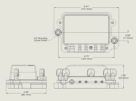 Blue Sea 5056100-Bss Fuse Block||2356100_5056100.Jpg||86||b6z5056100bss||1638518