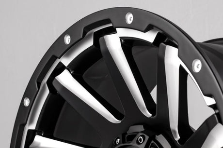 Product of Grid Wheels 18x9 Black With Natural Accents Wheel - Not Applicable Bolt Pattern 