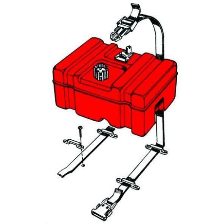 T-H Marine Fch-1-Dp Boat Fuel Tank Hold Down||fch-1-Dp_1.Jpg||86||t9tfch1dp||1033645