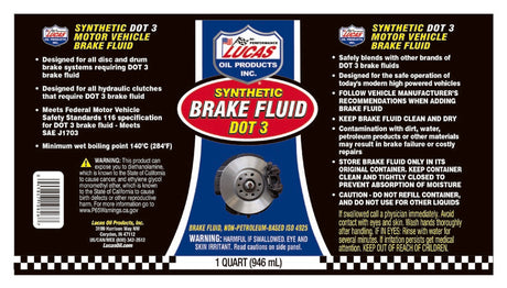 Lucas Oil 10826 Brake Fluid||10826_1.Jpg||86||l4410826||1135589