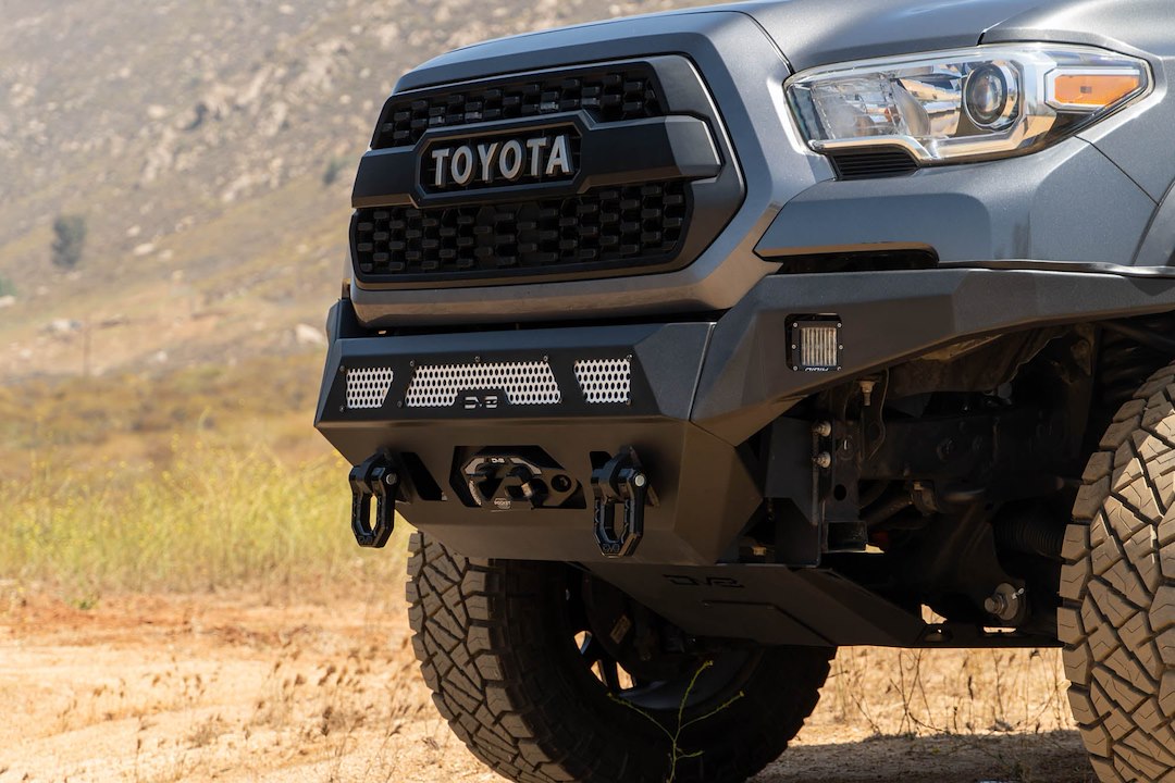 Dv8 Offroad Fbtt1-07 Bumper||2016-2023-Toyota-Tacoma-Mto-Series-Winch-Front-Bumper-Installed-11.Jpg||93||dv8fbtt107||1627322