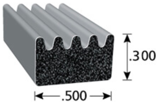 Trim-Lok X2897ht-50 Multi Purpose Weather Stripping||x2897ht-25.Png||85||t4lx2897ht50||1033526