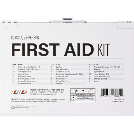 Protective Industrial Products 299-21025a-M First Aid Kit||299-21025a-M_1.Jpg||86||pip29921025am||1475543