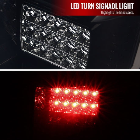 Product of Spec-D Tuning LT-F15018BBLED-TM Tail Light Assembly 