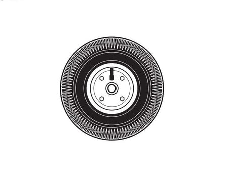 Product of Barker Mfg. 32347 Portable Waste Holding Tank Wheel